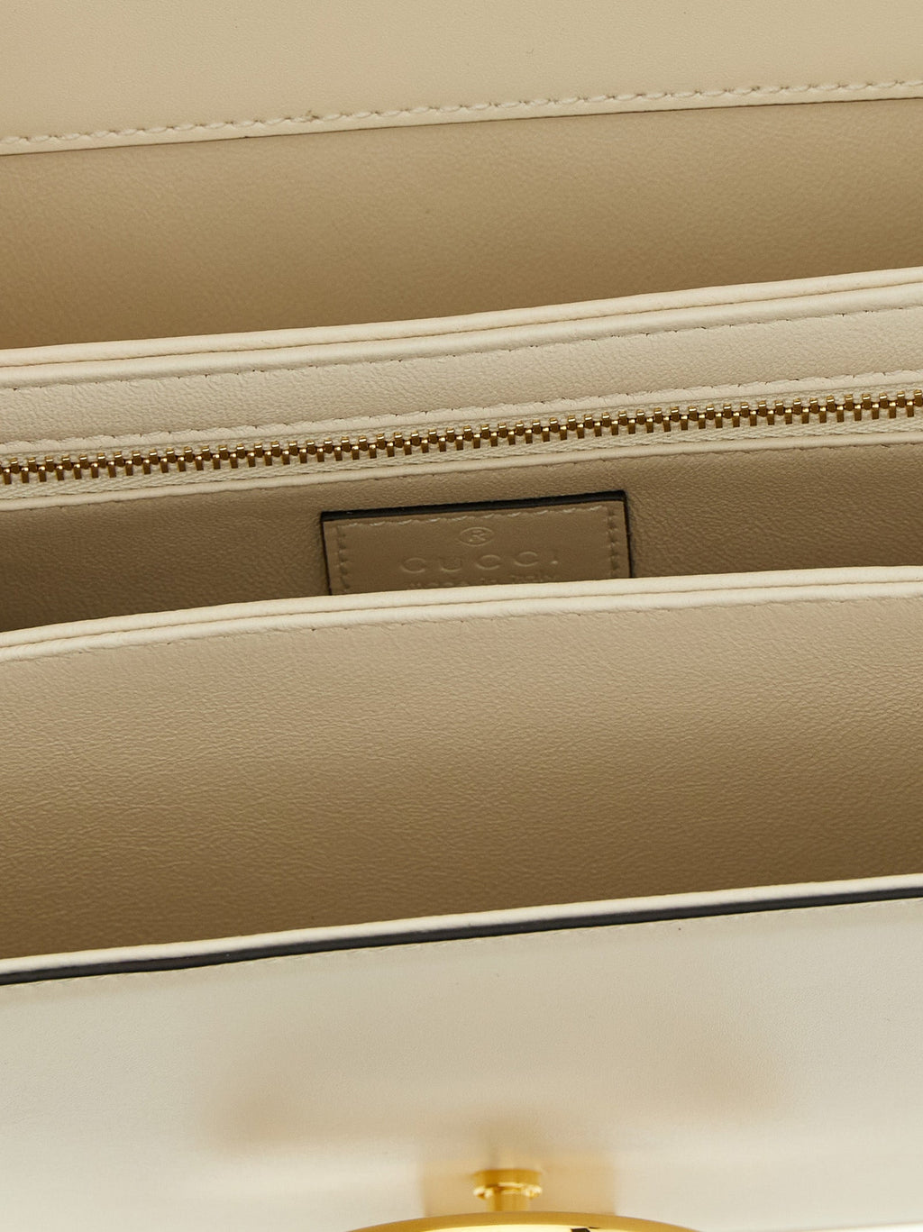 Gucci White Calfskin Shoulder Bag Gucci