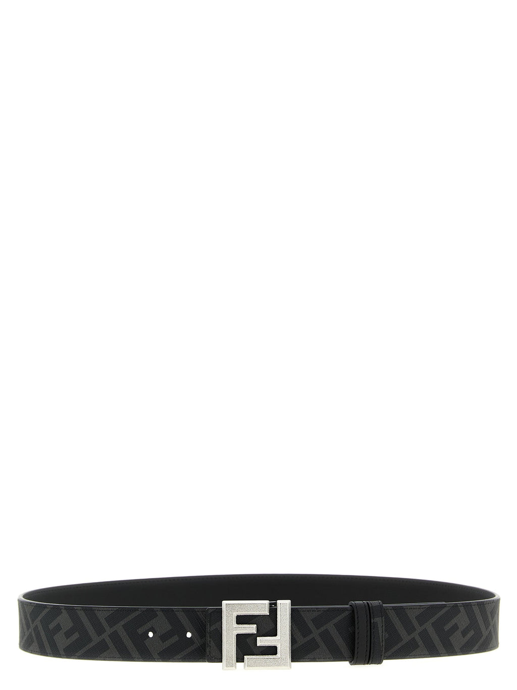 Fendi Black Calfskin Regular Belt Fendi