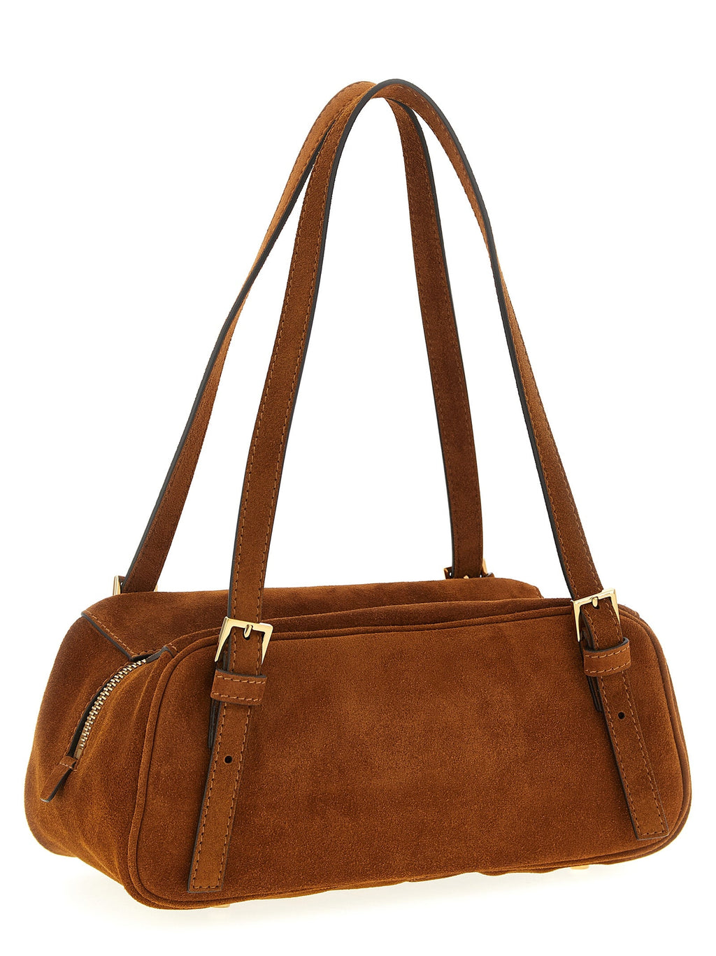 Versace Brown Calfskin Shoulder Bag Versace