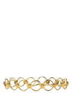 Versace Gold Brass Belt Versace