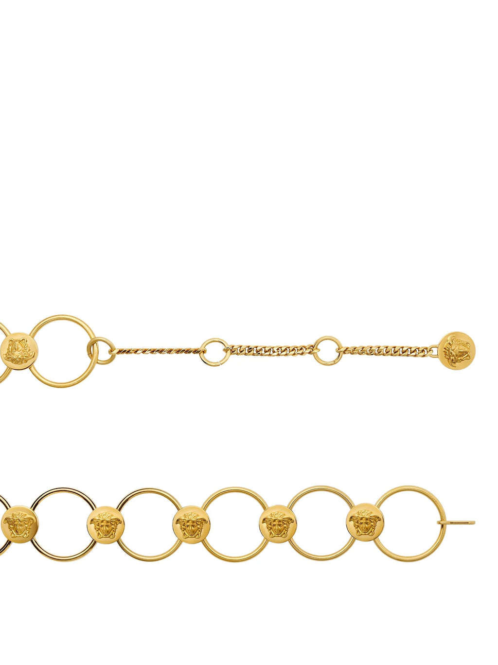 Versace Gold Brass Belt Versace