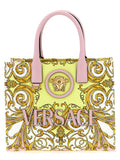 Versace Multicolor Cotton Tote Bag Versace