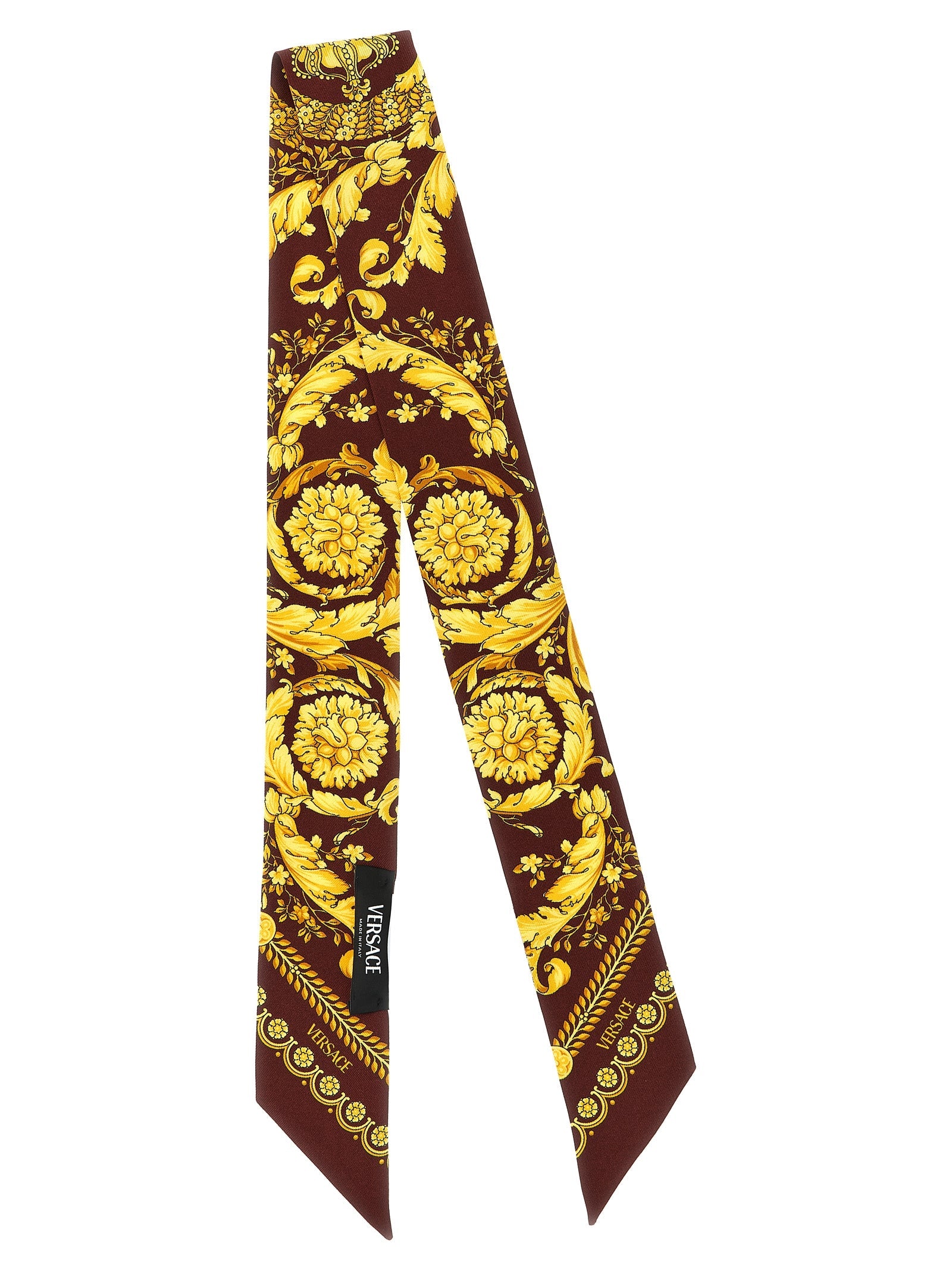 Versace Multicolor Silk Foulard Versace