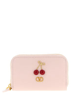 Valentino Garavani Multicolor Calfskin Cardholder Valentino Garavani