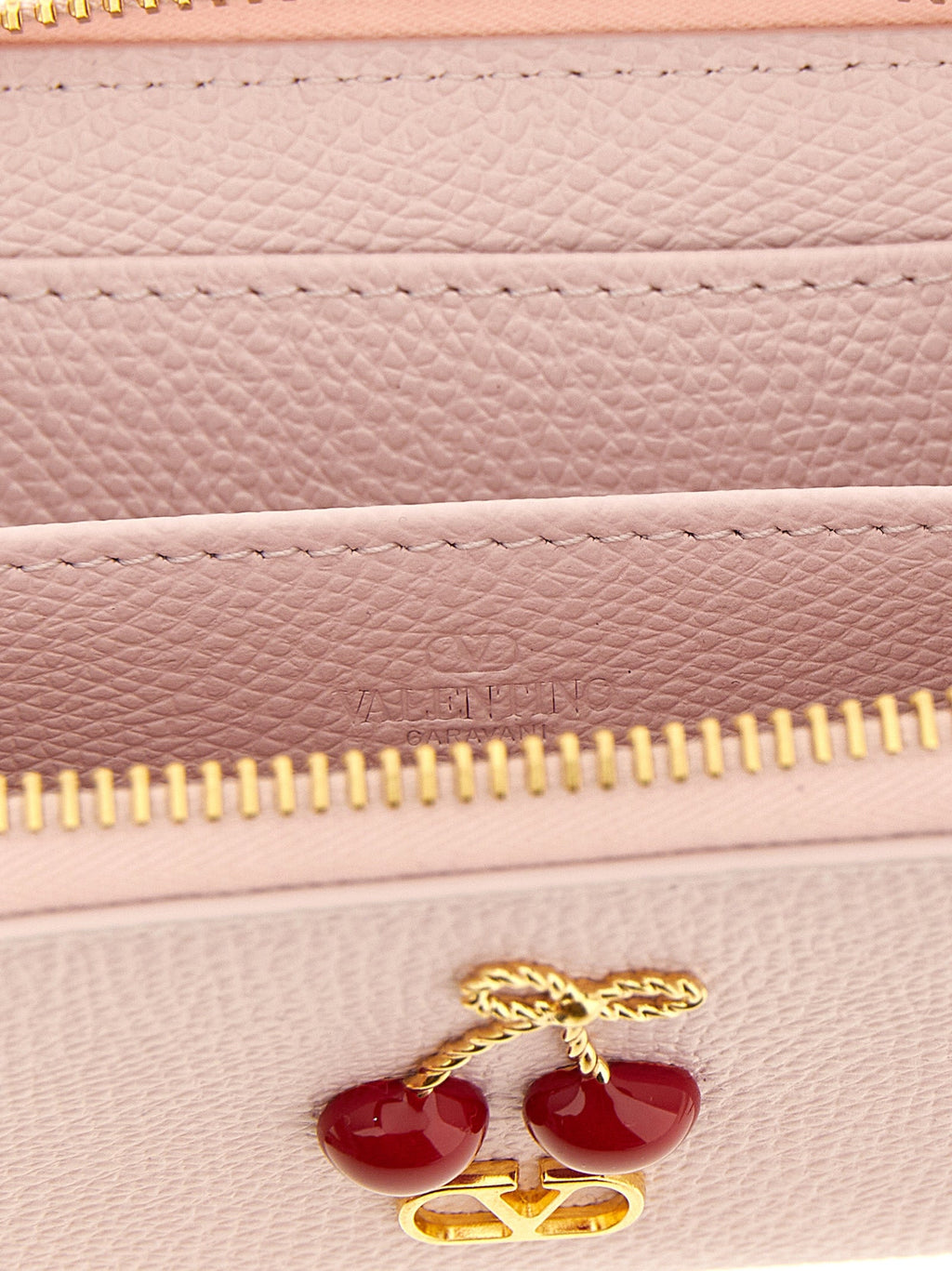 Valentino Garavani Multicolor Calfskin Cardholder Valentino Garavani