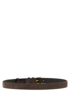 Valentino Garavani Brown Cowhide Belt Valentino Garavani