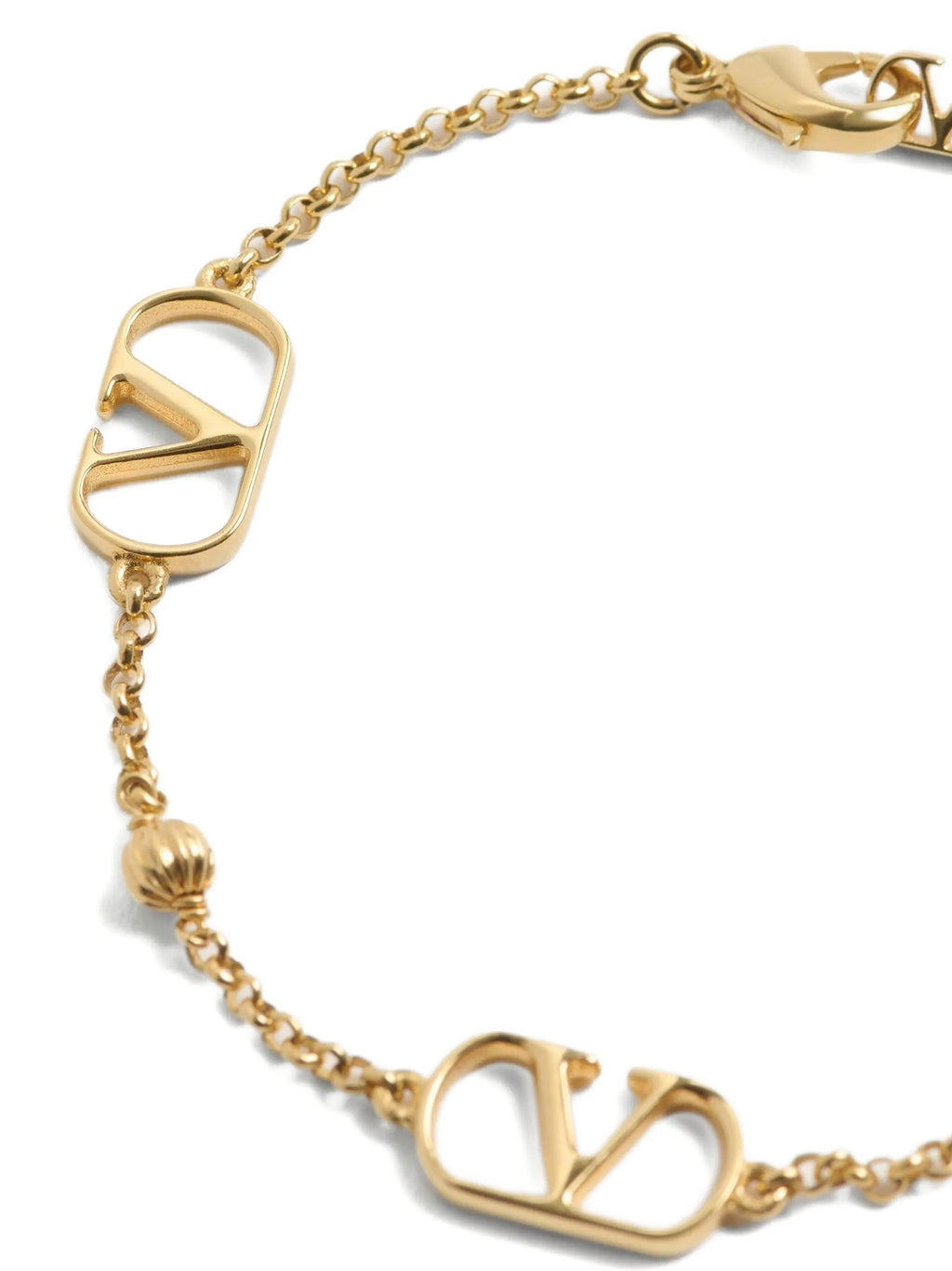 Valentino Garavani Gold Brass Bracelet Valentino Garavani
