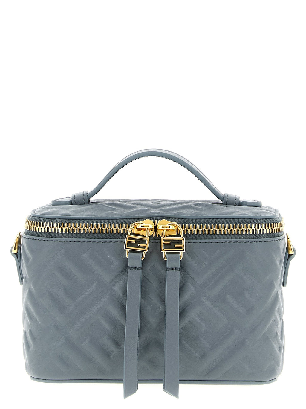 Fendi Blue Lamb Leather Handbag Fendi