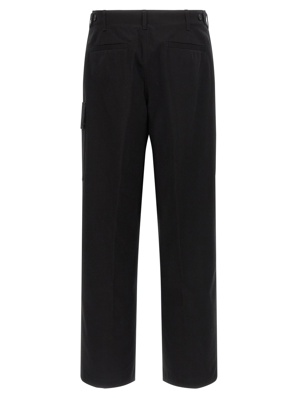 Fendi Black Cotton Cargo Pants Fendi