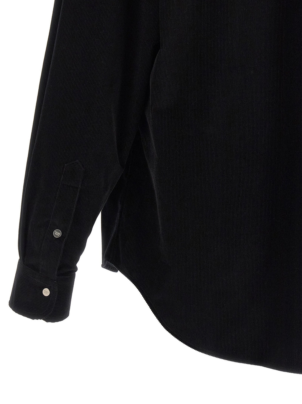 Fendi Black Cotton Blouse Fendi