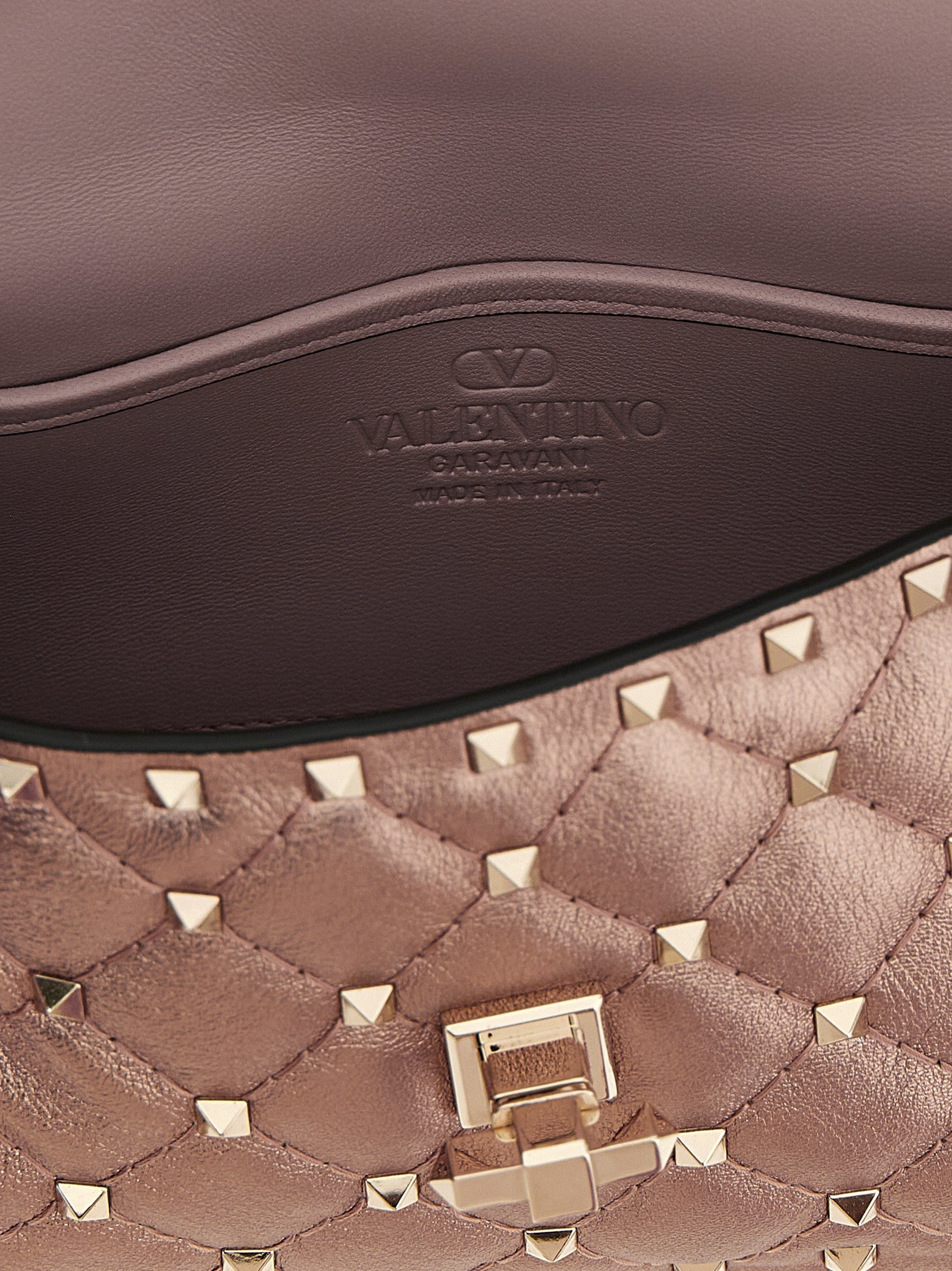 Valentino Garavani Multicolor Lamb Leather Shoulder Bag Valentino Garavani