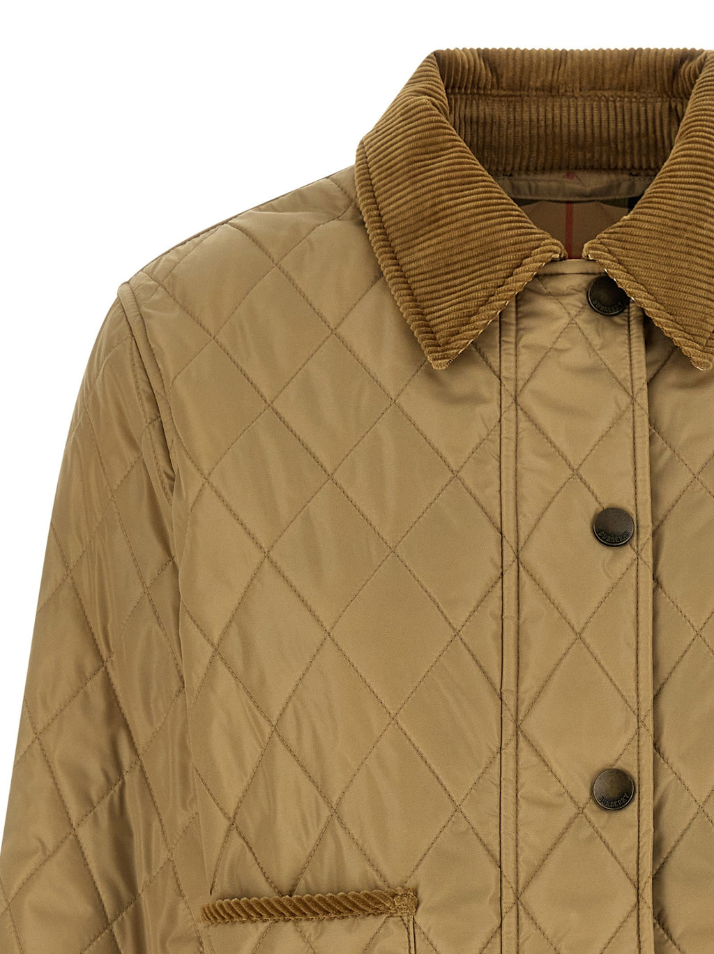 Burberry Beige Polyamide Jacket Burberry