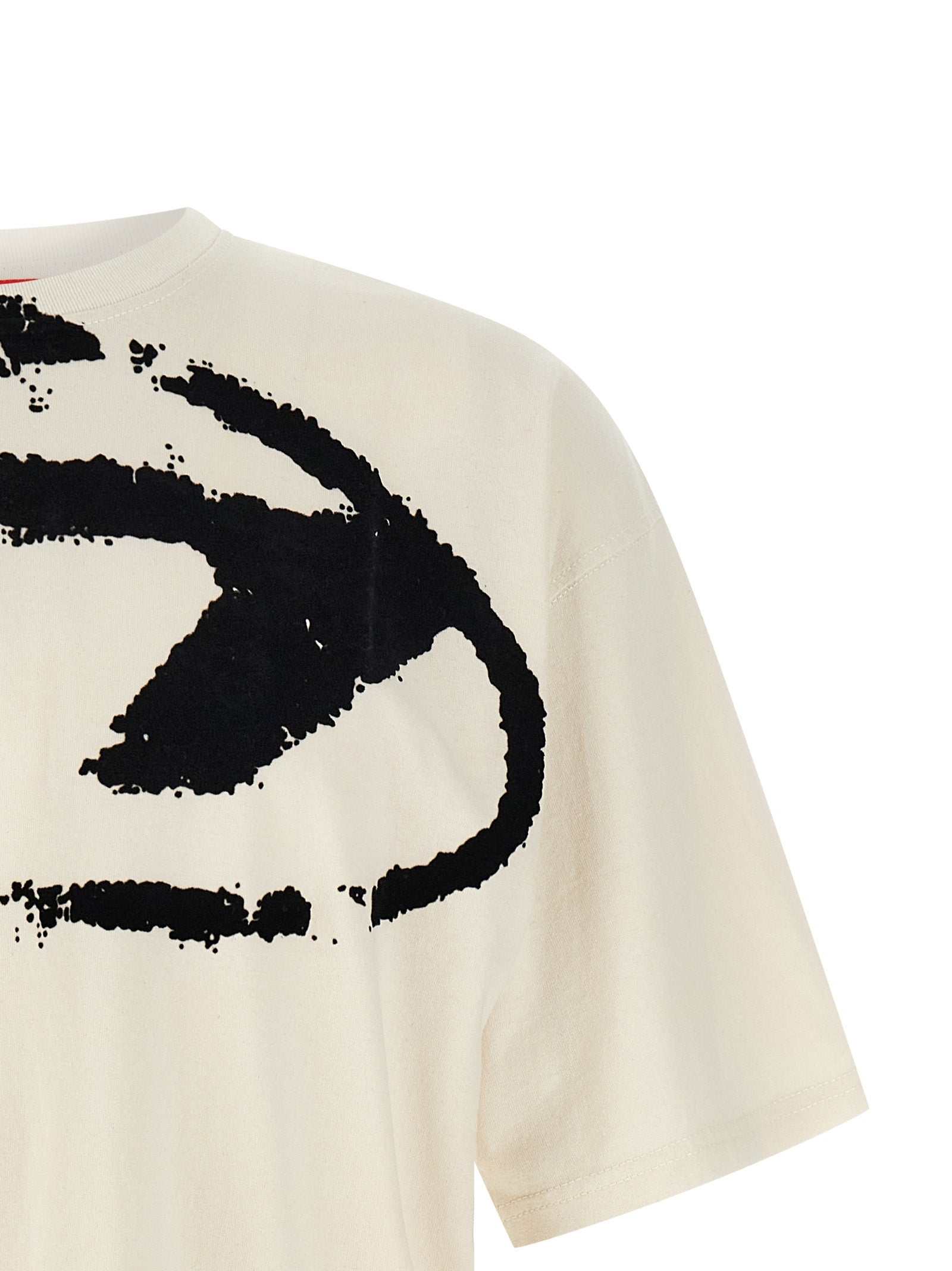 Diesel Bicolor Cotton T-Shirt Diesel