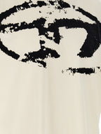 Diesel Bicolor Cotton T-Shirt Diesel