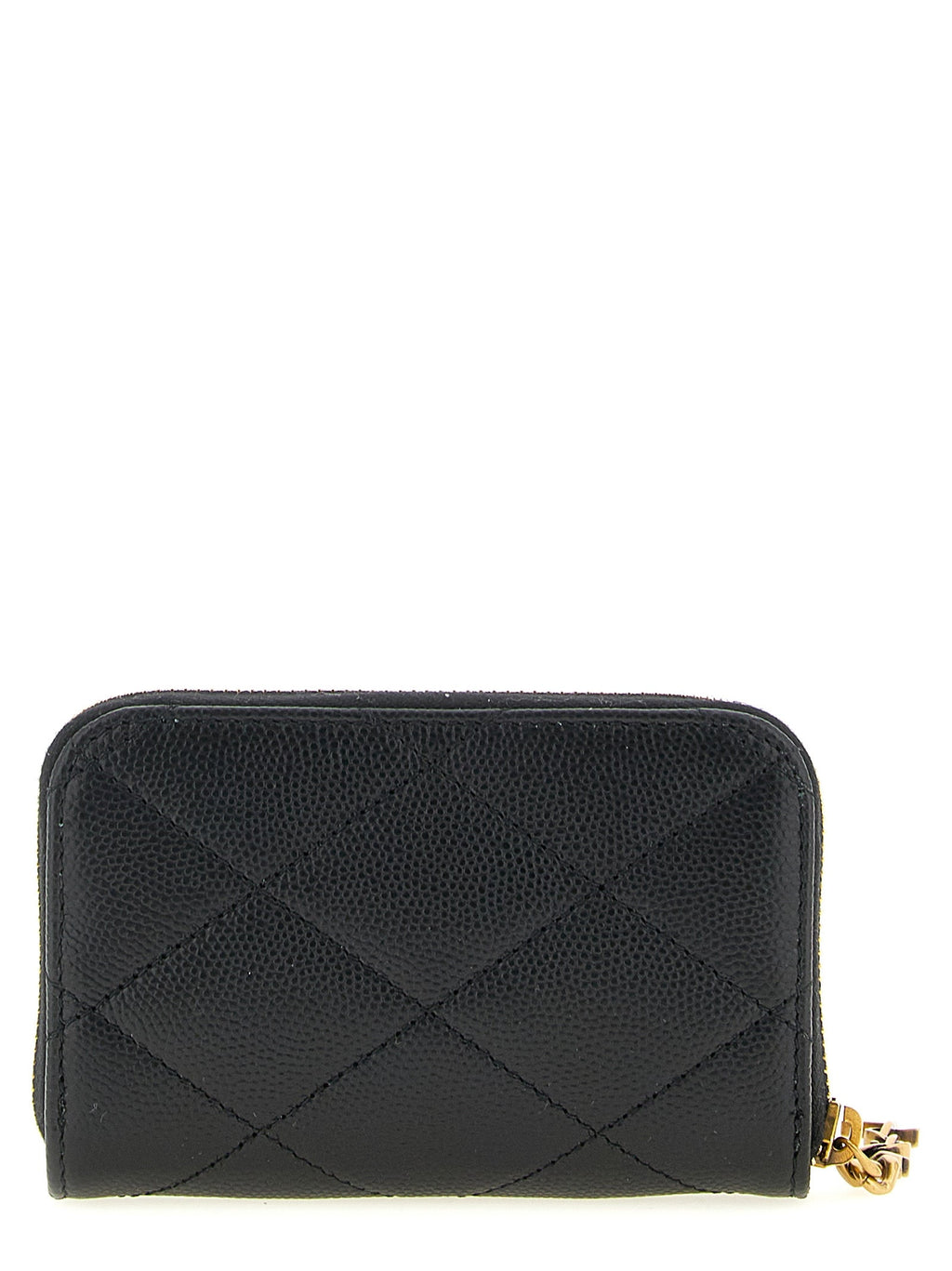 Saint Laurent Black Calfskin Cardholder Saint Laurent
