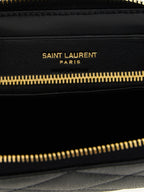 Saint Laurent Black Calfskin Cardholder Saint Laurent