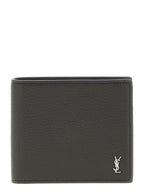 Saint Laurent Brown Calfskin Wallet Saint Laurent
