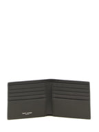 Saint Laurent Brown Calfskin Wallet Saint Laurent