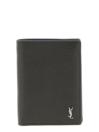 Saint Laurent Brown Calfskin Leather Wallet Saint Laurent