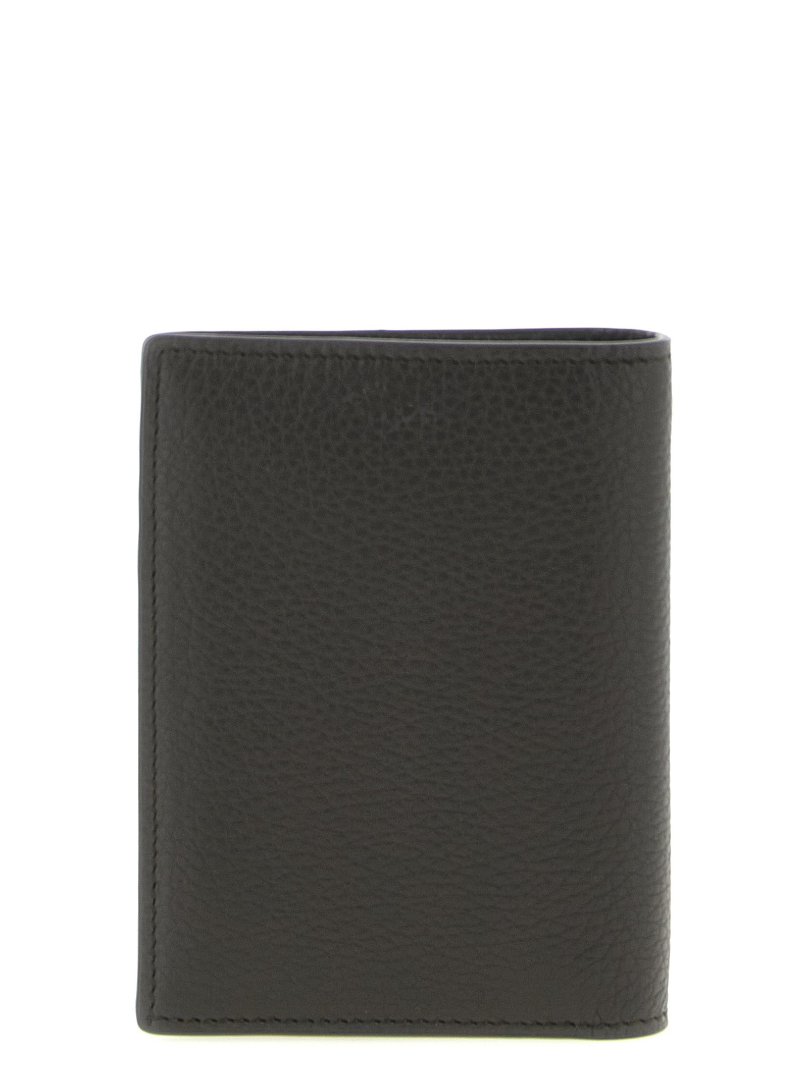 Saint Laurent Brown Calfskin Leather Wallet Saint Laurent