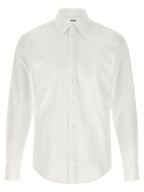 Burberry White Cotton Blouse Burberry