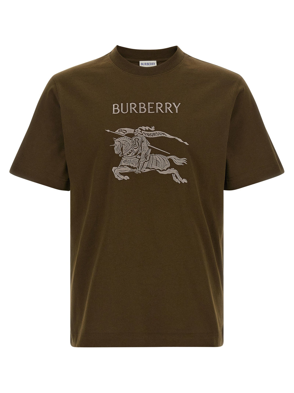 Burberry Bicolor Cotton T-Shirt Burberry