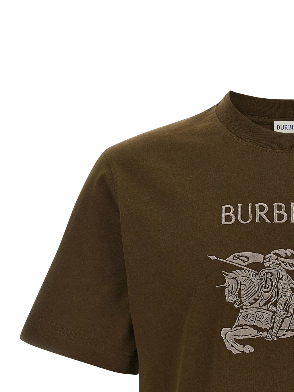 Burberry Bicolor Cotton T-Shirt Burberry