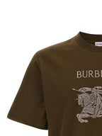 Burberry Bicolor Cotton T-Shirt Burberry