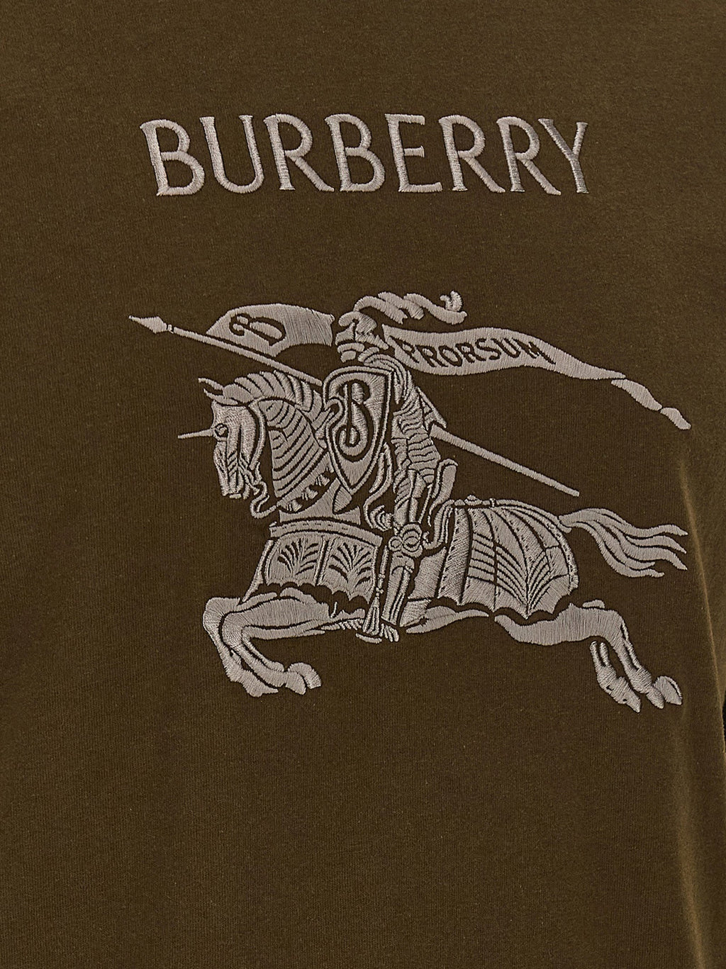 Burberry Bicolor Cotton T-Shirt Burberry