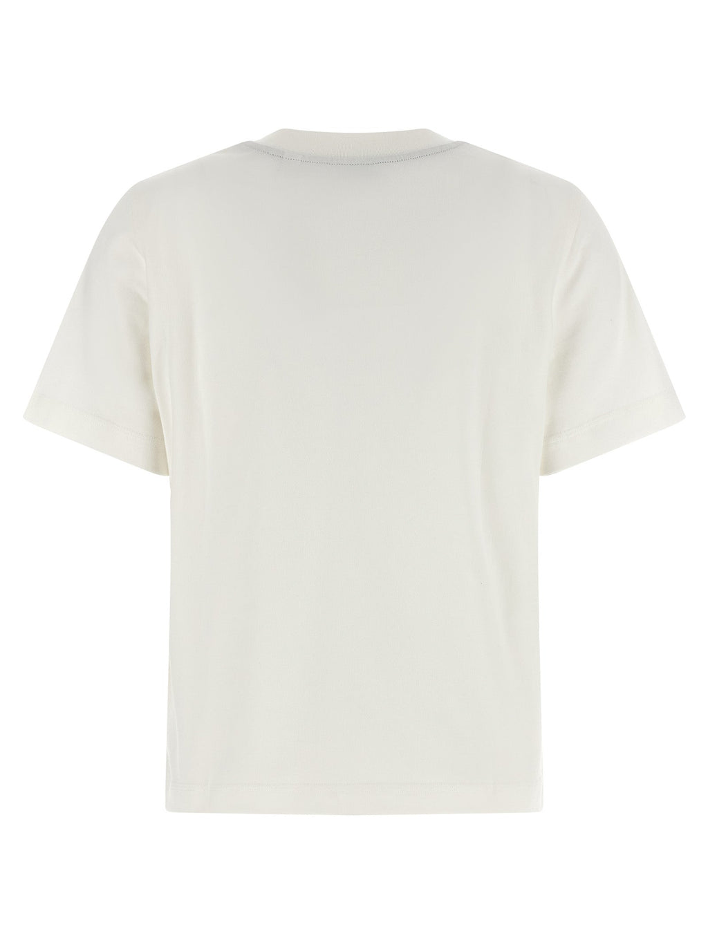 Burberry White Cotton T-Shirt Burberry