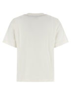 Burberry White Cotton T-Shirt Burberry