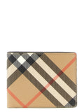 Burberry Beige Polyethylene Wallet Burberry
