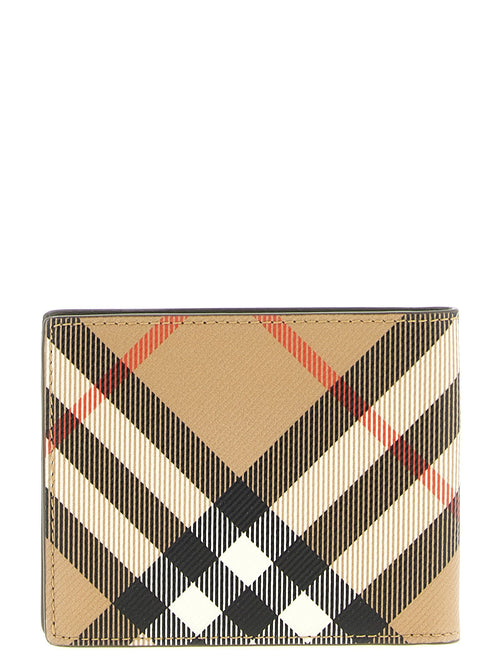 Burberry Beige Polyethylene Wallet Burberry