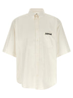 Balenciaga White Cotton Blouse Balenciaga