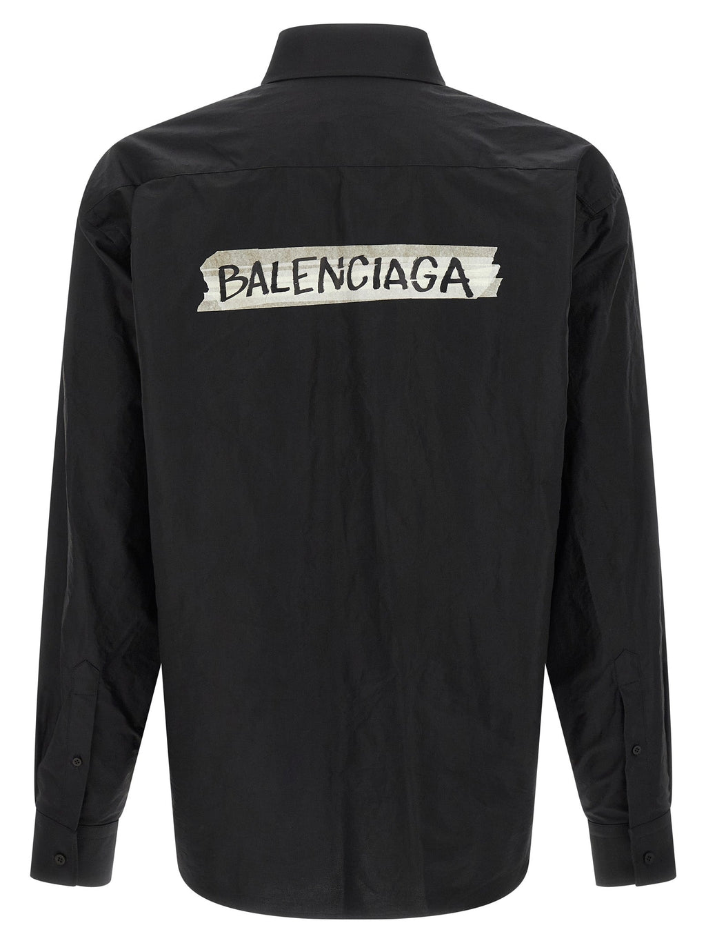 Balenciaga Black Cotton Blouse Balenciaga