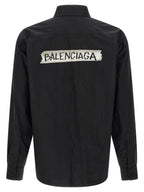 Balenciaga Black Cotton Blouse Balenciaga