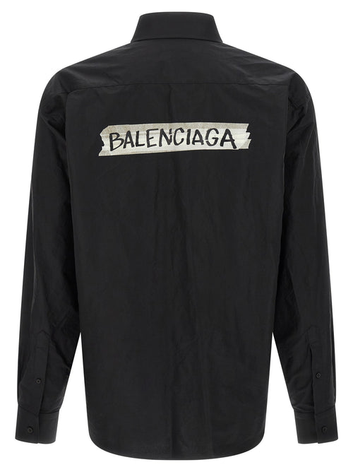 Balenciaga Black Cotton Blouse Balenciaga