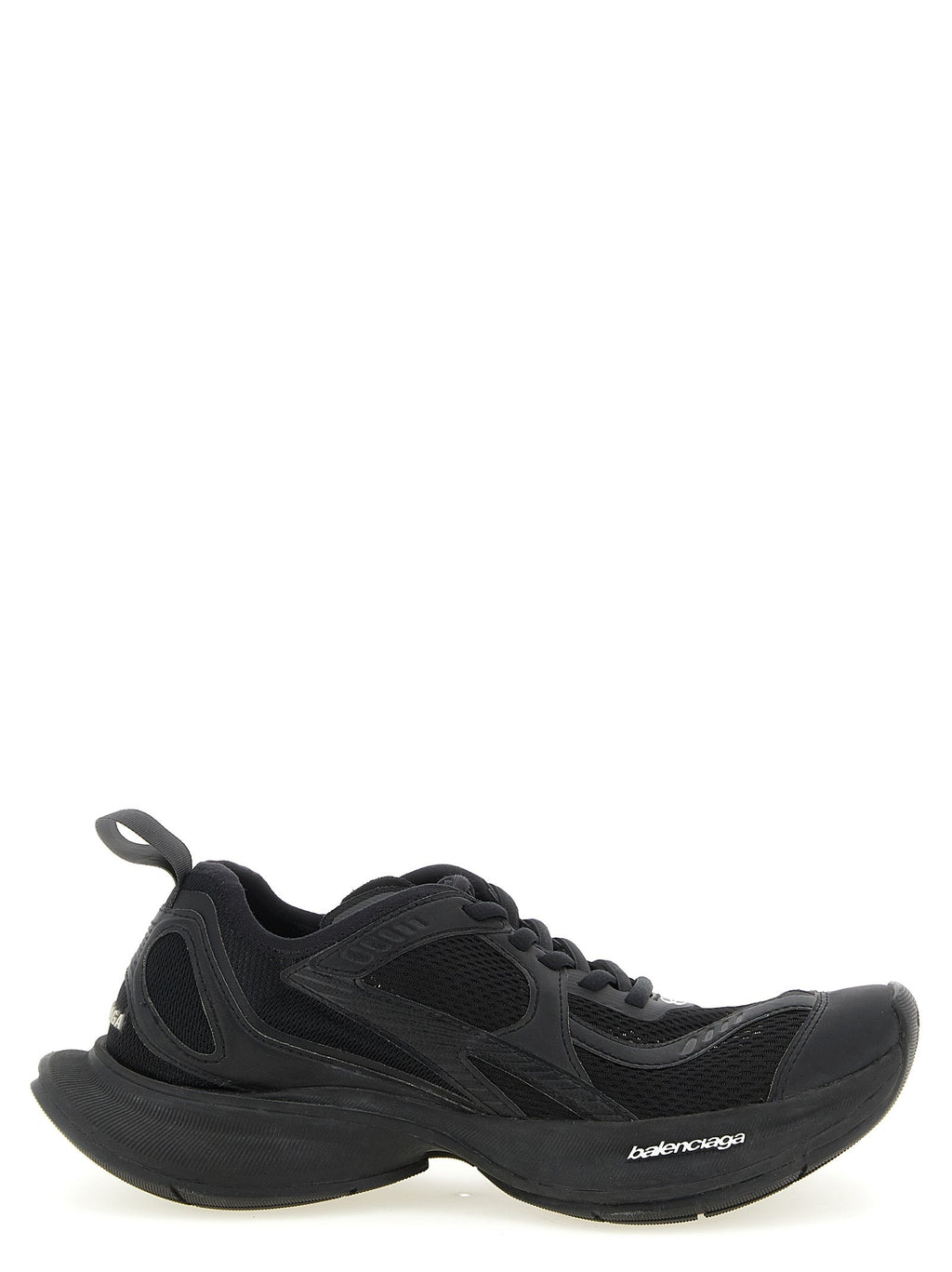 Balenciaga Black Polyester Athletic Sneakers Balenciaga
