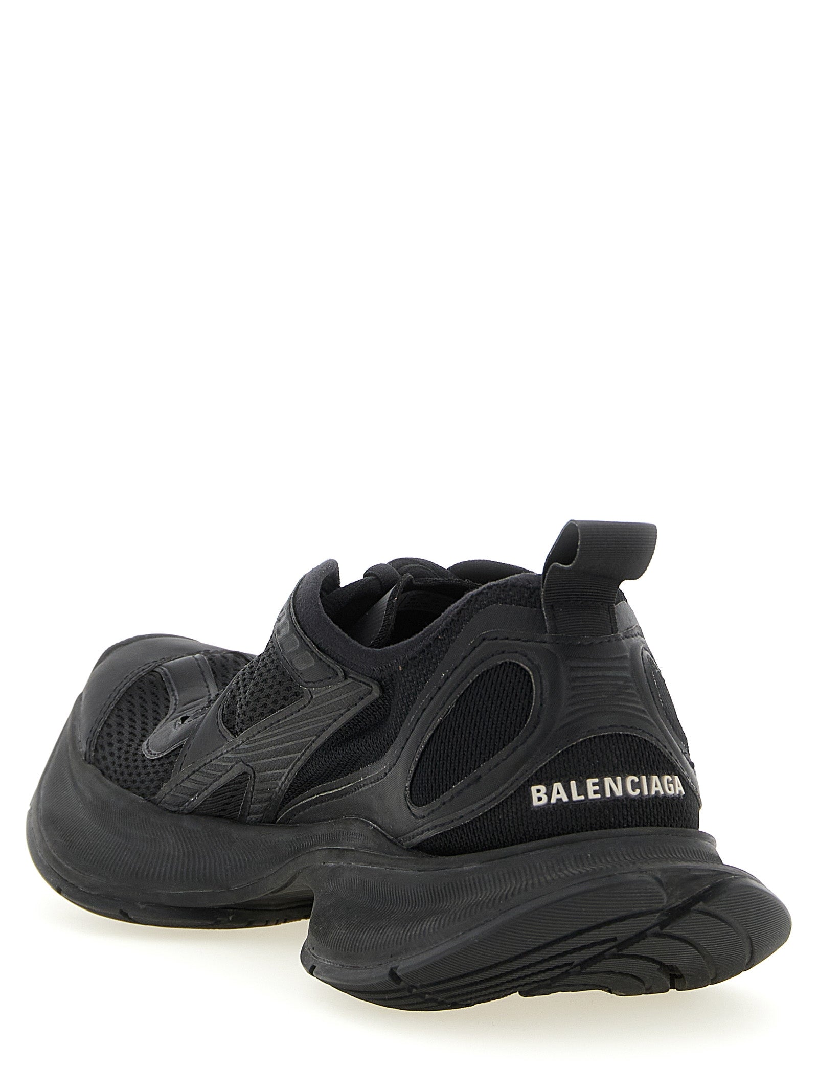Balenciaga Black Polyester Athletic Sneakers Balenciaga