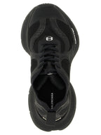 Balenciaga Black Polyester Athletic Sneakers Balenciaga