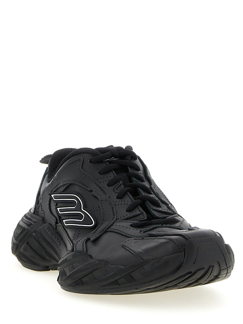 Balenciaga Black Calfskin Athletic Sneakers Balenciaga