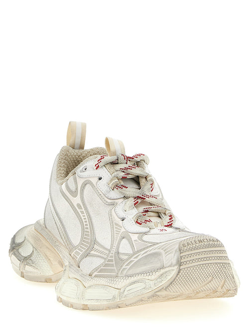 Balenciaga Silver Polyethylene Athletic Sneakers Balenciaga