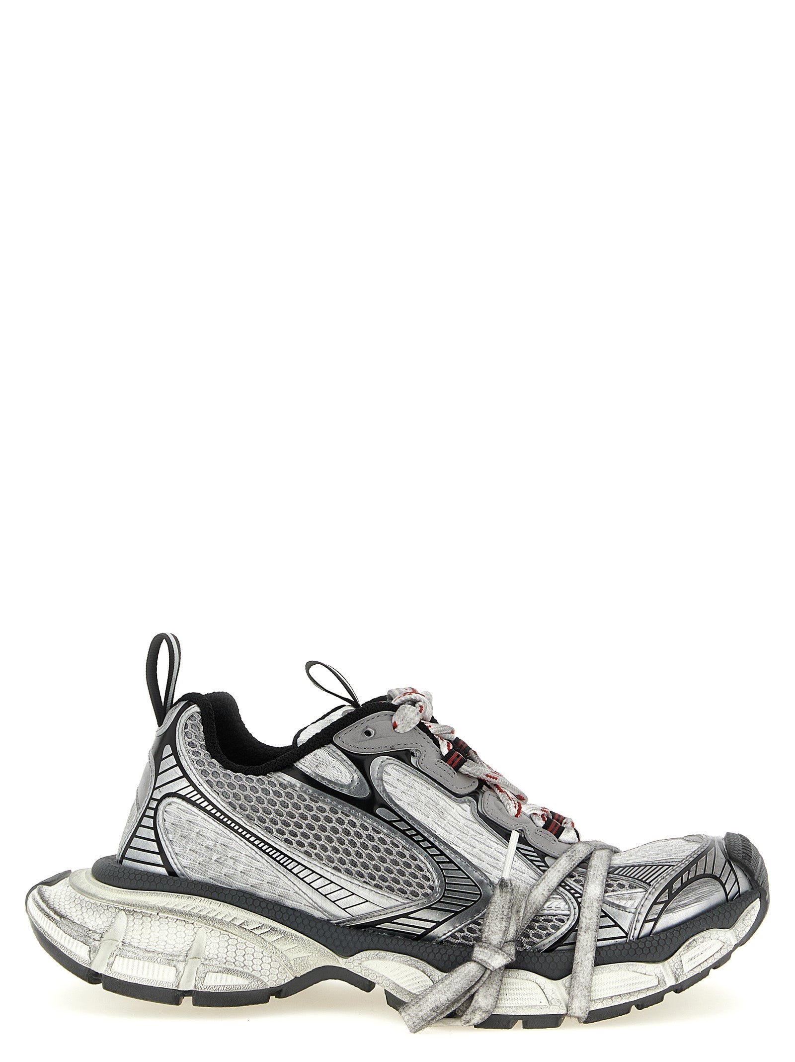 Balenciaga Gray Polyethylene Athletic Sneakers Balenciaga