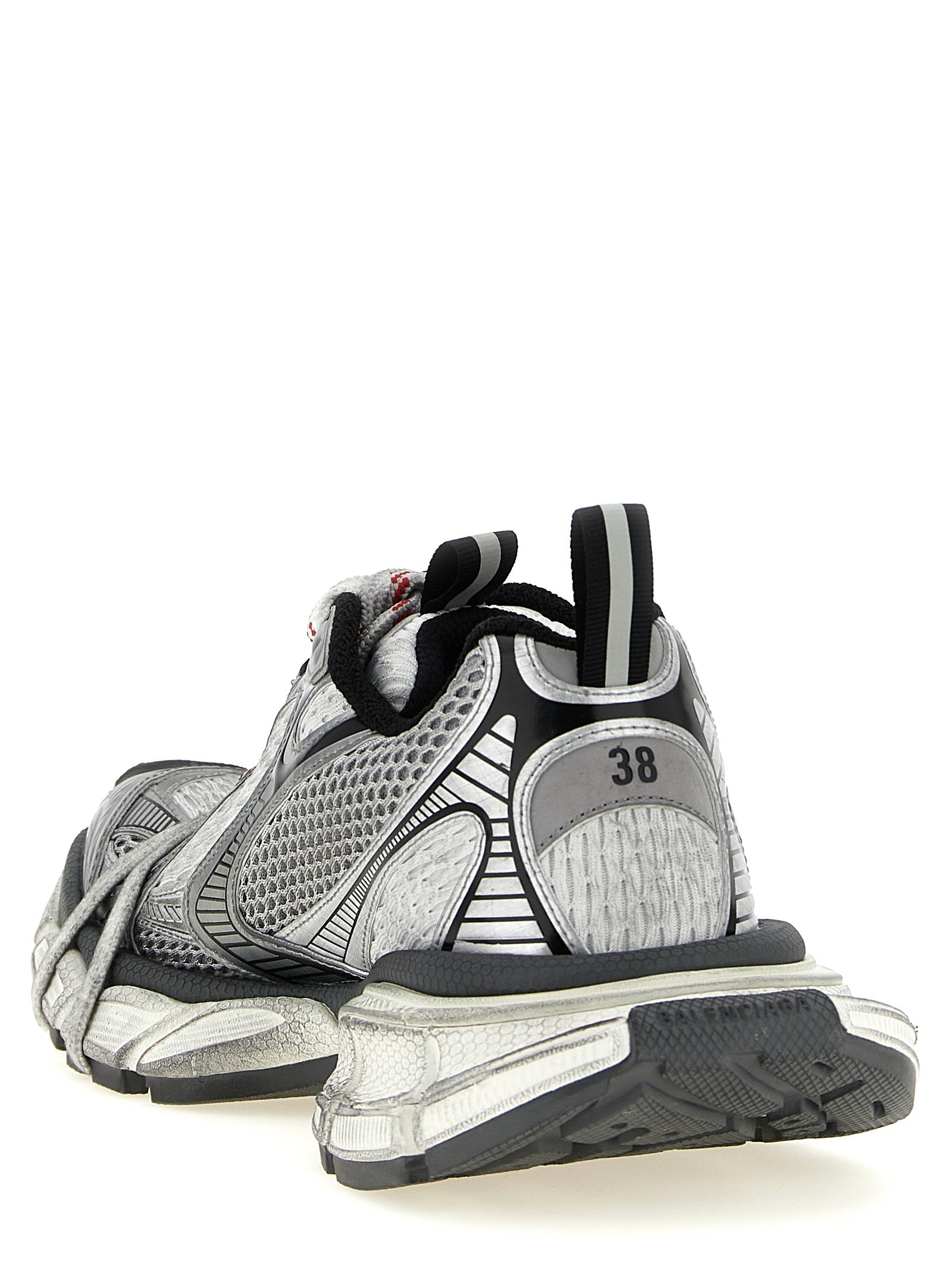 Balenciaga Gray Polyethylene Athletic Sneakers Balenciaga