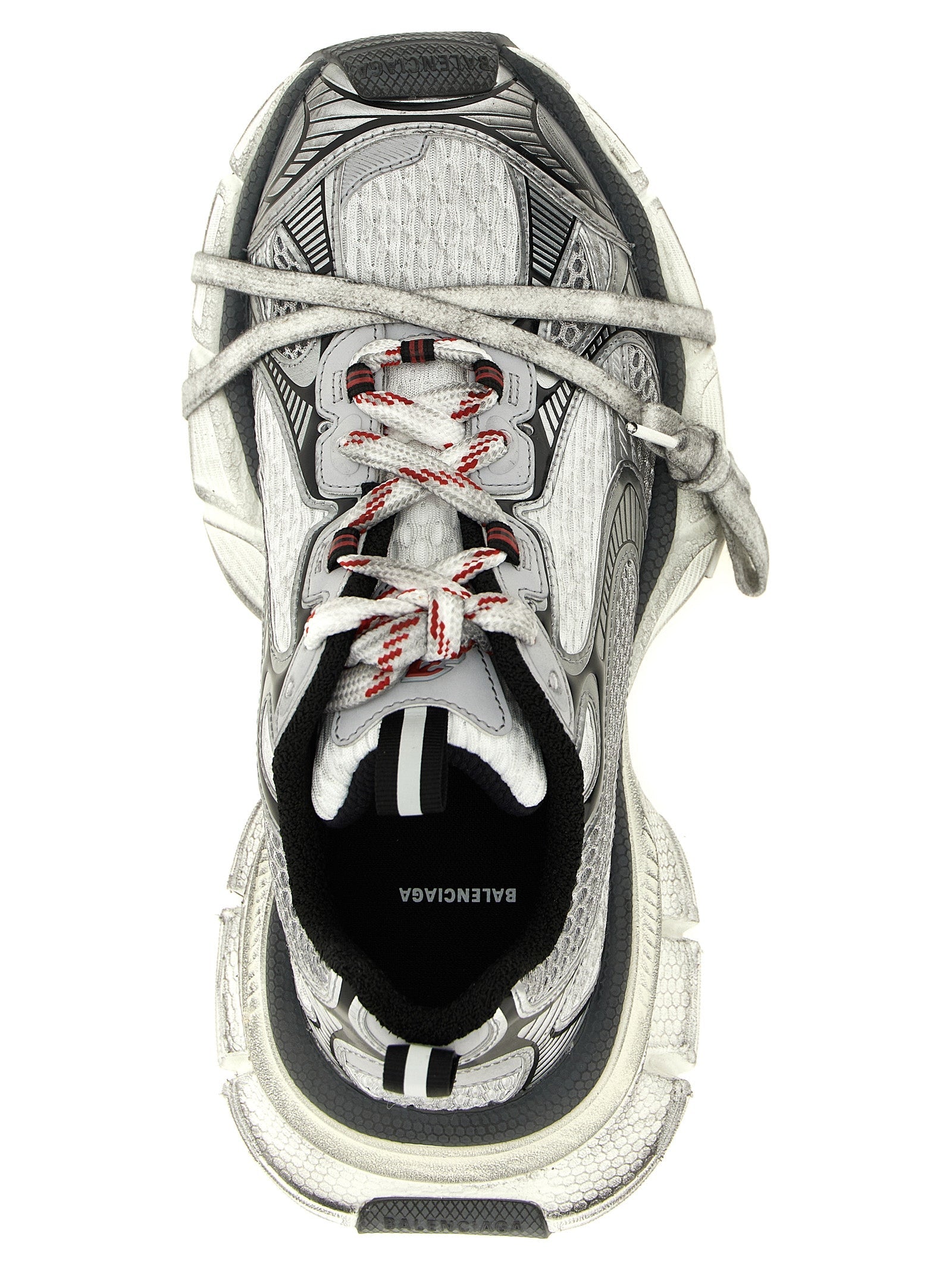 Balenciaga Gray Polyethylene Athletic Sneakers Balenciaga
