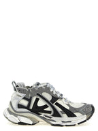 Balenciaga Gray Polyethylene Athletic Sneakers Balenciaga