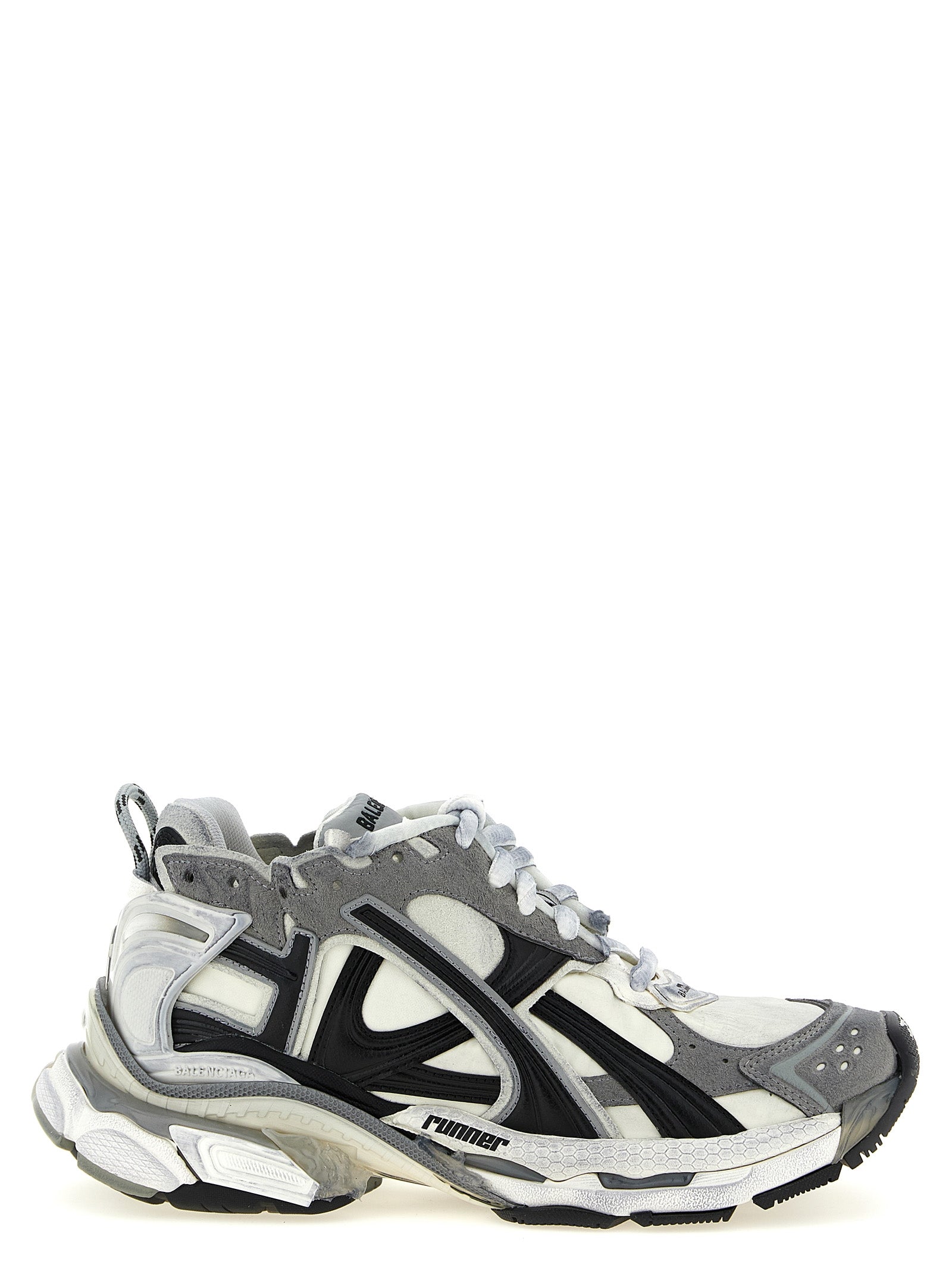 Balenciaga Gray Polyethylene Athletic Sneakers Balenciaga