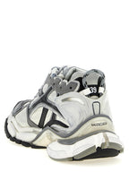 Balenciaga Gray Polyethylene Athletic Sneakers Balenciaga