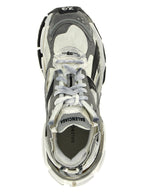 Balenciaga Gray Polyethylene Athletic Sneakers Balenciaga
