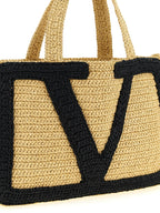 Valentino Garavani Black Viscose Tote Bag Valentino Garavani